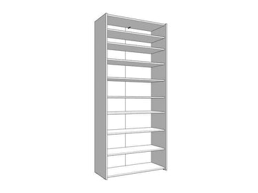 Osaka Oak Effect Mirrored Door 50 Pair Large Shoe Cabinet Cupboard - UK Luxury Furniture